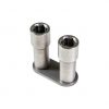 Morgo Stainless Steel 5/16" UNF T140 Socket Nut & Plate Set